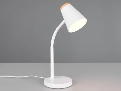 Stolová LED lampa Pongo, biela%