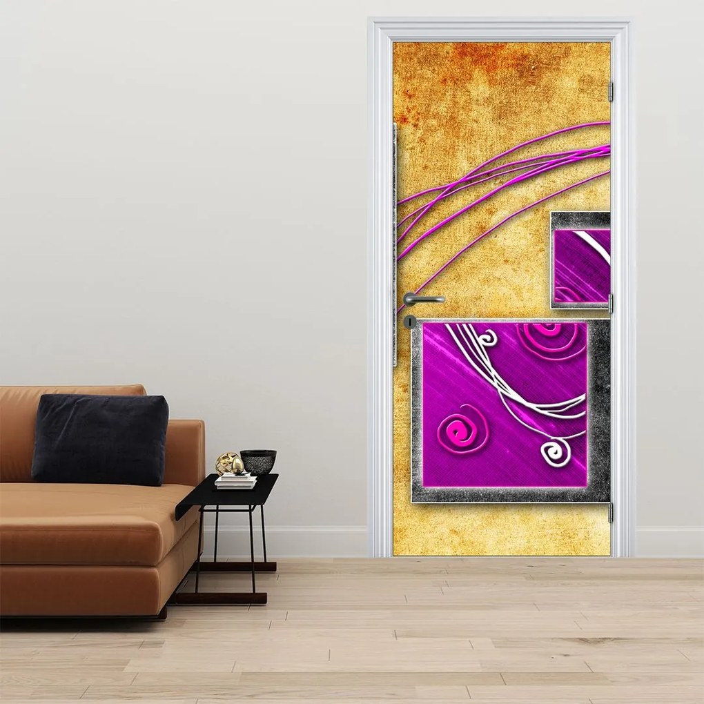 Fototapeta na dvere - Abstrakcia (95x205cm)