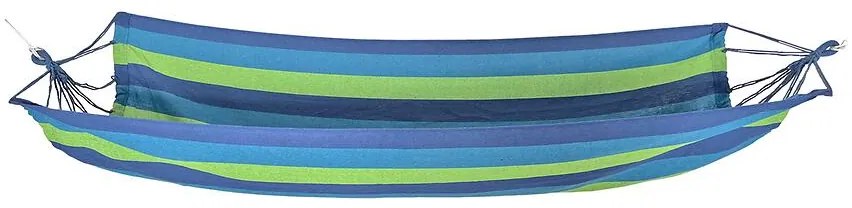 Hojdacia sieť 200x100cm modrý pásik