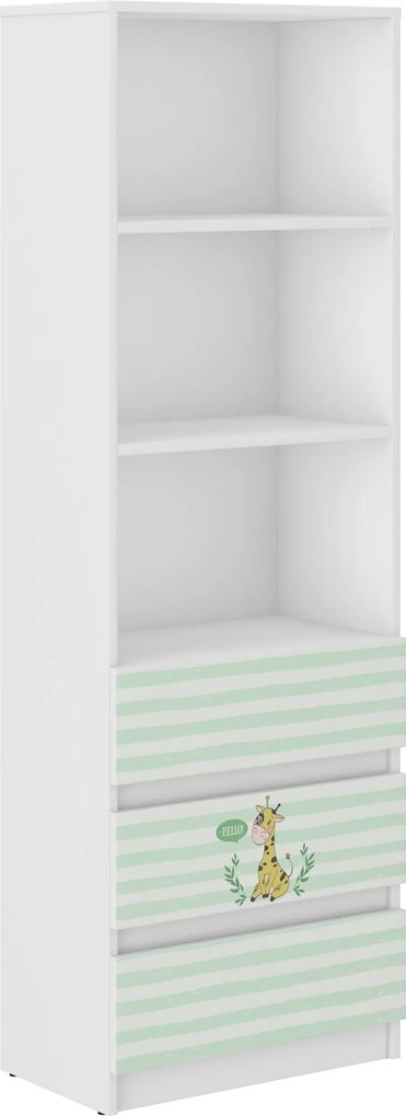 Wooden Toys Detský regál B-3 ŽIRAFA