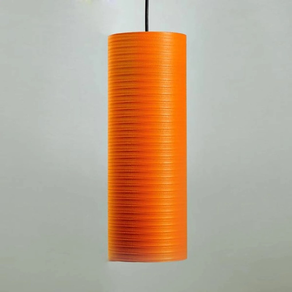 Tube závesná lampa, 30 cm, oranžová