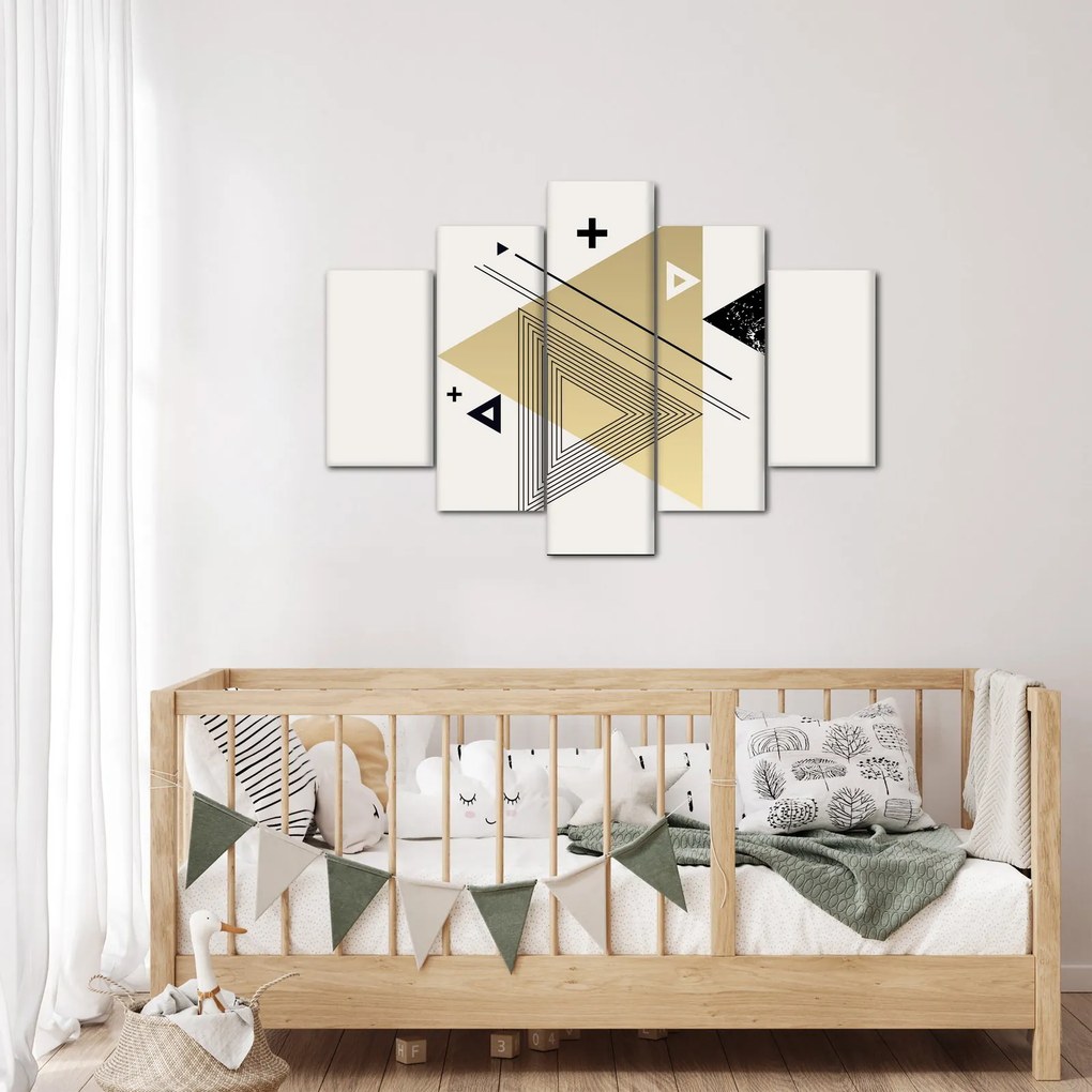 Obraz - Geometrické tvary N⁰4 (150x105 cm)