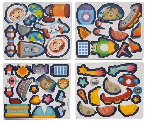 ISO Magnetické puzzle - vesmír 24731