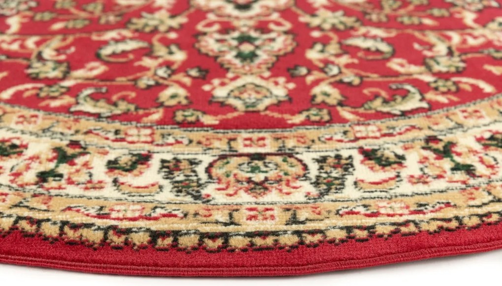 TA Koberec F740A ČERVENÝ ATLAS PP OV Rozmer: 160x220 cm