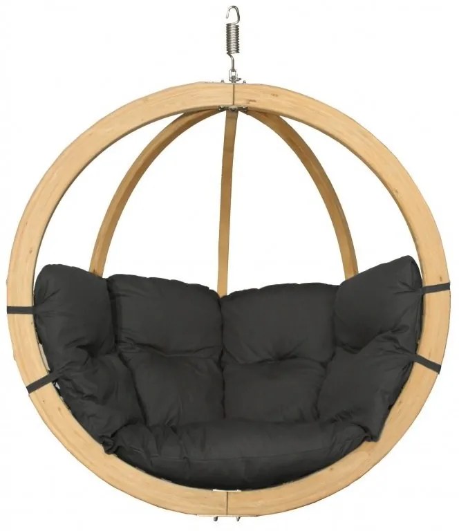 Závesné hojdacie kreslo O-Zone Swing Pod šedé