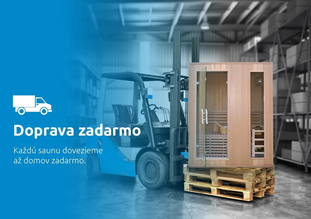 Marimex | Fínska sauna Marimex SISU XXL + saunové kachle | 11100082