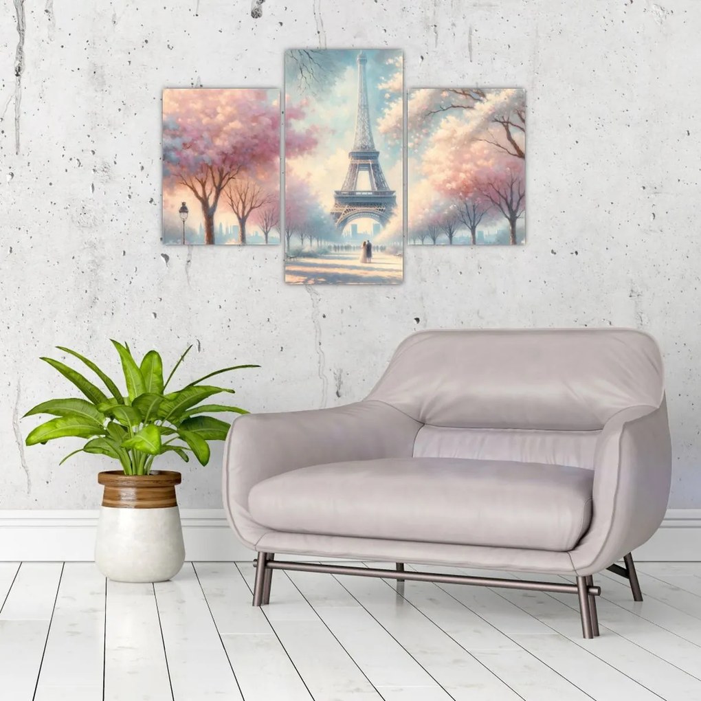 Obraz – Jar v Paríži (90x60 cm)