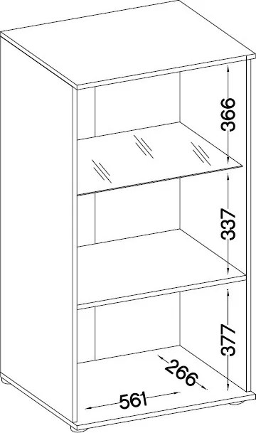 Obývacia stena Salsa, dub artisan/lamelový efekt