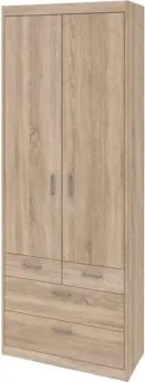 Skriňa so zásuvkami Mega 76, dub sonoma%