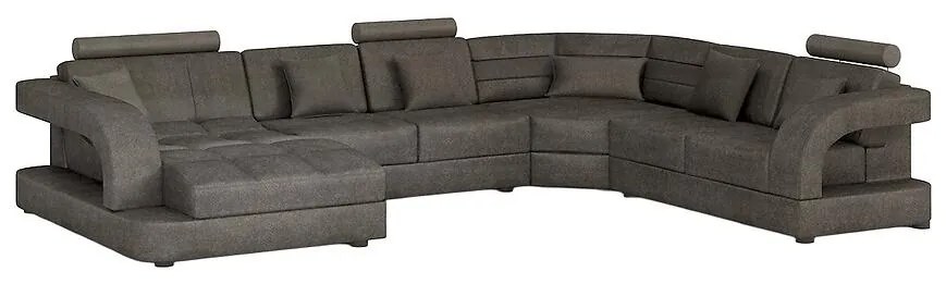 Rohová sedacia súprava Douglas C L Morena 5 C hnedý