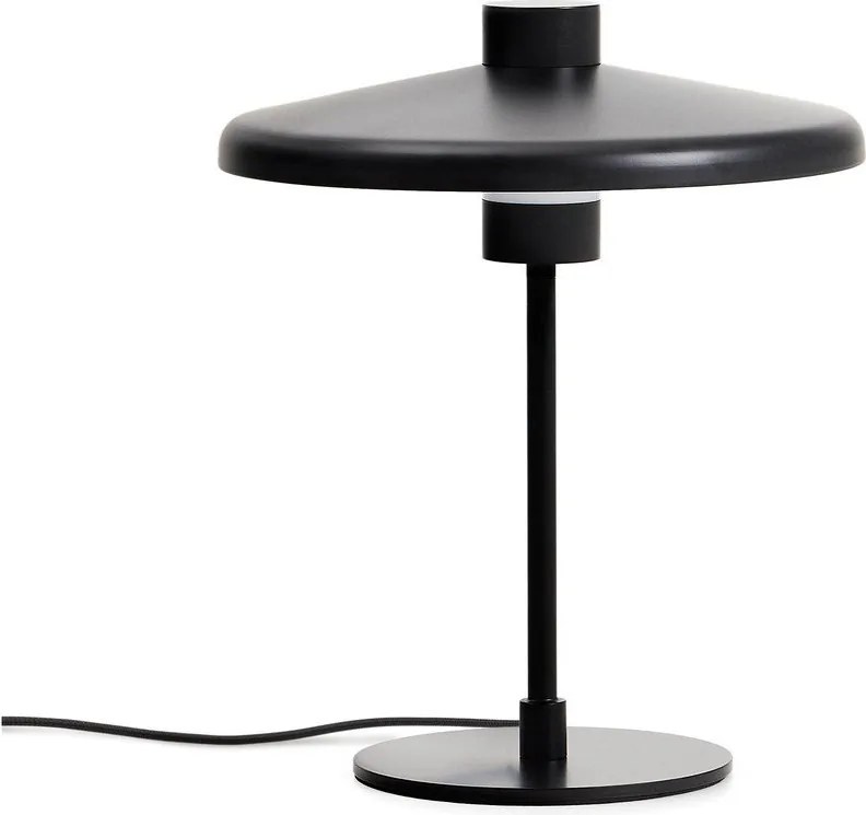 Čierna stolová lampa s kovovým tienidlom (výška 32,5 cm) Nuvira – Kave Home
