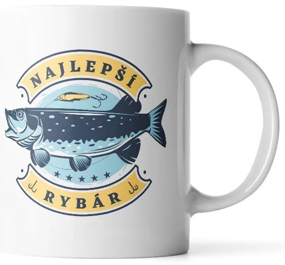 Sablio Hrnček Najlepší rybár - 890 ml - XXL