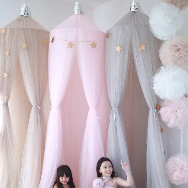 Baldachýn Princess šedá