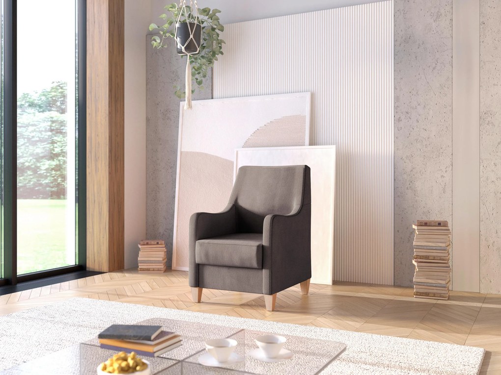 XXXLutz KRESLO, textil, tmavohnedá Sit & More - Online Only obývacie izby - 00014401972Q
