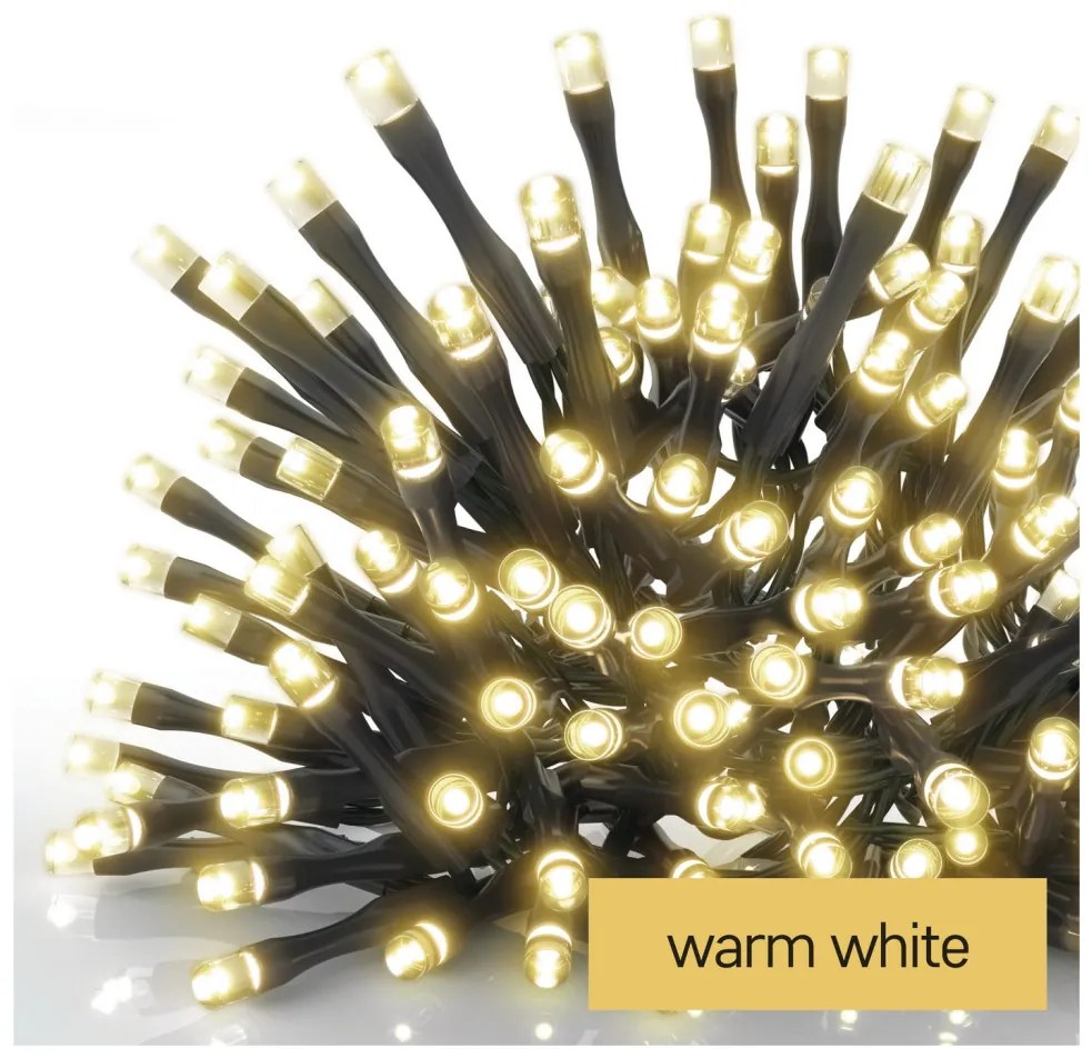 Vianočná reťaz LED 2,8 m, teplá biela