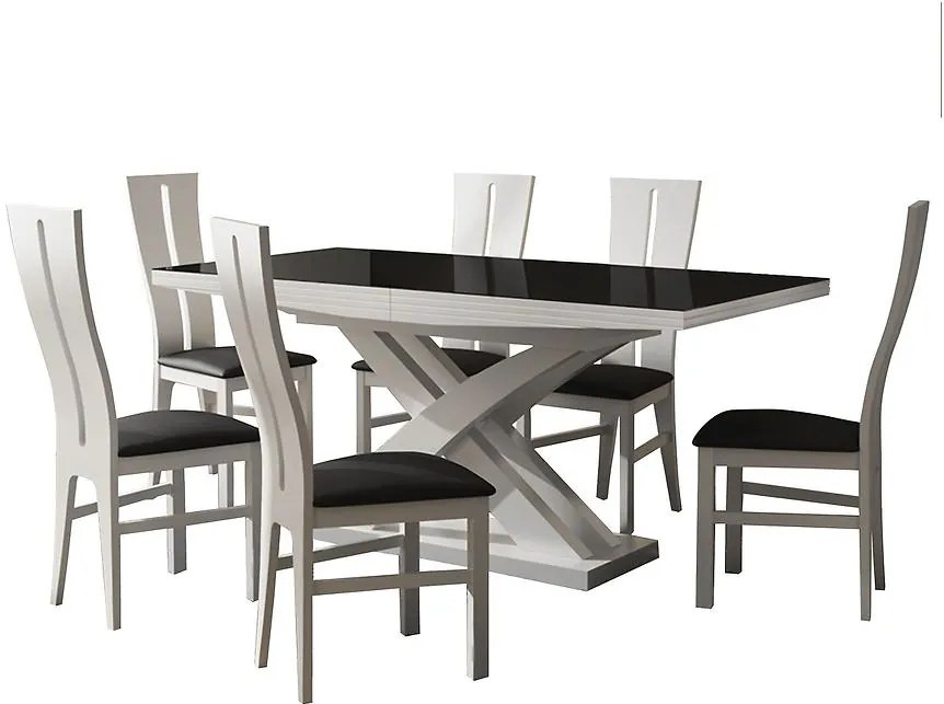 Jedálenská zostava Artur 1+6 St715 I Kr648  Safari Pik 14