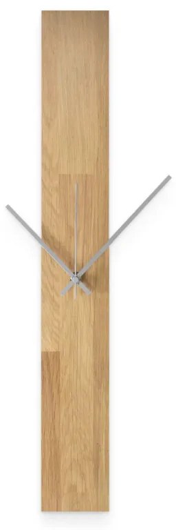Minimalistické drevené nástenné hodiny v prírodnom I SENTOP MAS019-OSMO-3041