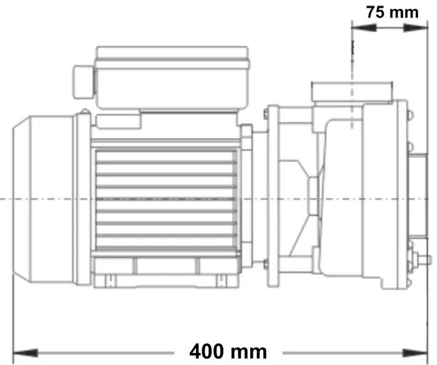 LX Vodné čerpadlo pre vírivky LP300 3,0HP