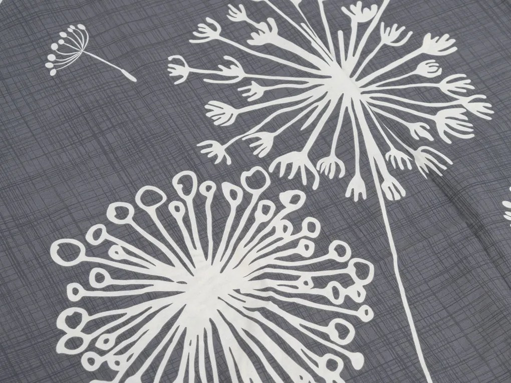 Bavlnené obliečky SOFT MEADOW sivé Rozmer obliečky: 70 x 90 cm | 140 x 200 cm