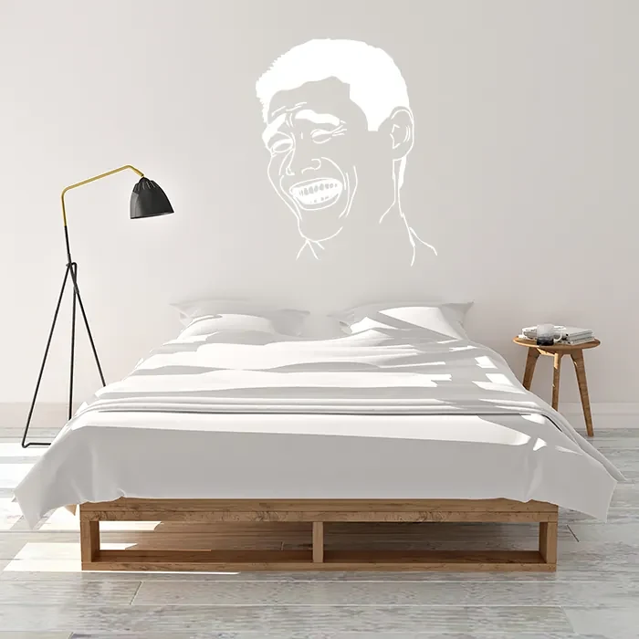 Sablio Samolepka na stenu: Meme Yao Ming - 71x90 cm