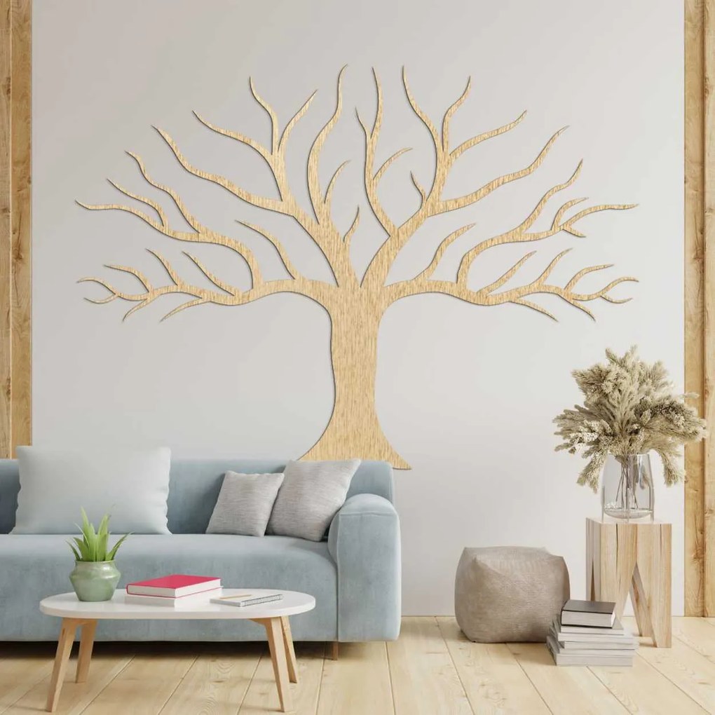 SENTOP | Minimalistický drevený Strom života | Moderná dekorácia na stenu  I SENTOP PR0174