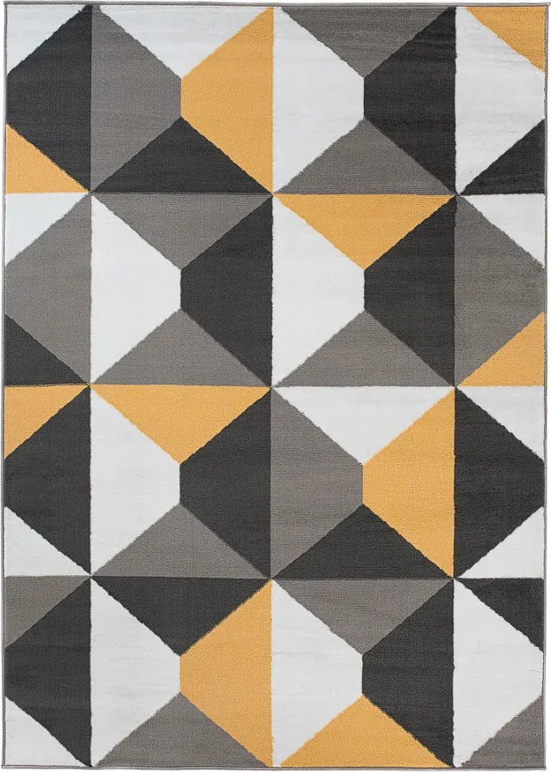 TA Koberec Z902A DARK GRAY MAYA PP EYM Sivý Obdĺžnikový Rozmer: 80x150 cm