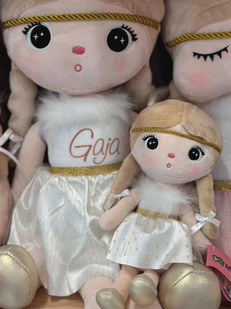 Mojkáčik - Bábika Anjelik biela mini 30 cm