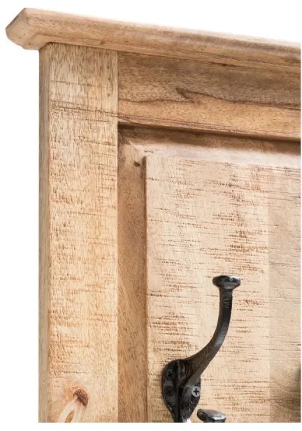 furniture-nabytek.cz - Masívny šatný panel Caribou z mangového dreva, lakovaný, prírodná farba