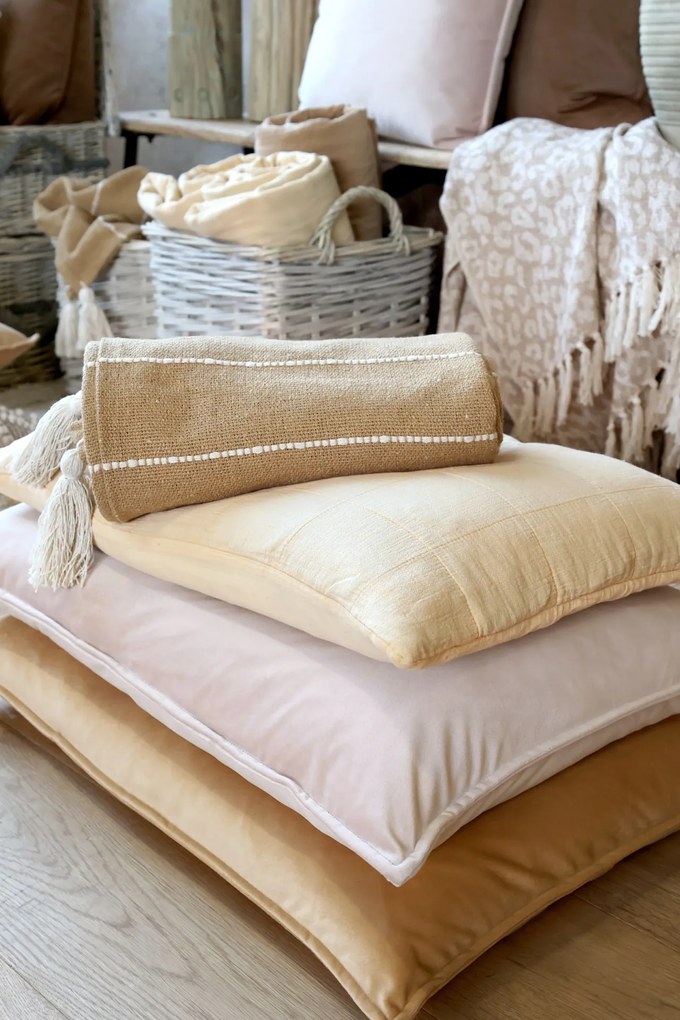 Chic Antique Prehoz z recyklovanej bavlny Aix Honey 130 × 150 cm