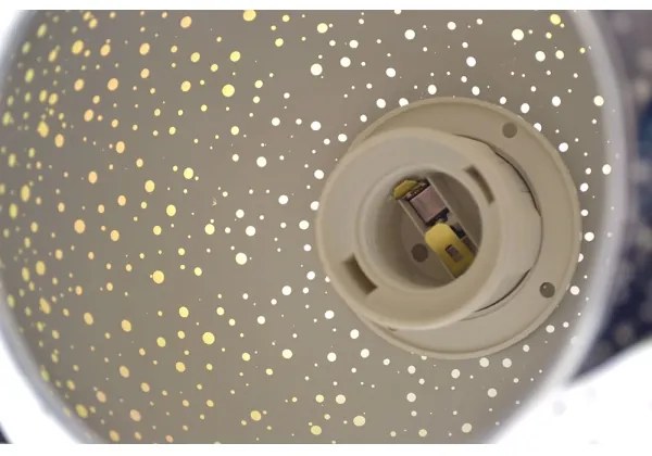 Kemar NP/5/W/D3 - Luster na lanku KULE 3D 5xE27/60W/230V