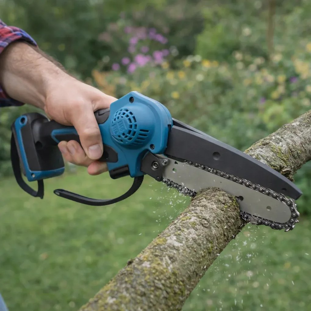 Gordon Akumulátorová ručná mini pílka GORDON G1098 + 2x reťaz + 2x batéria 21v 1500mAh