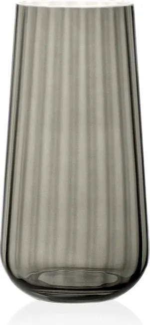 SKLENENÁ VÁZA RONA DECO FADE ONYX 25CM