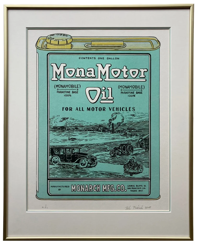 Ptáček Petr - Mona motor | 46.4x57.4