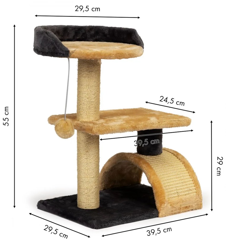 Škrabadlo pre mačky Sally 55 cm