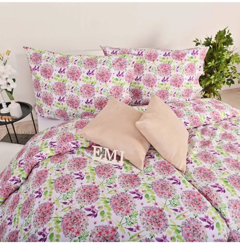 Obliečky bavlnené Cindy EMI, Štandardný set jednolôžko obsahuje 1x 140x200 + 1x 70x90