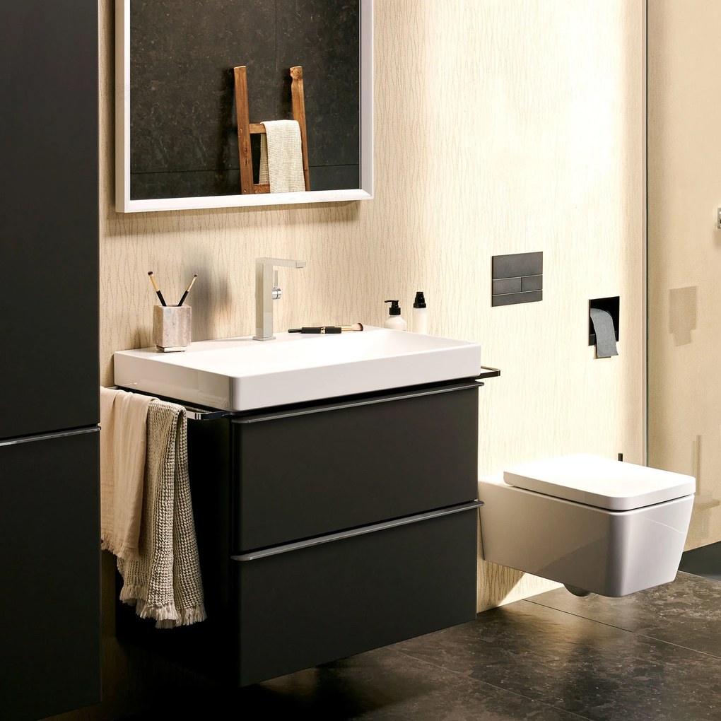 Hansgrohe Tecturis E, páková umývadlová batéria 210 Fine CoolStart EcoSmart+ s odtokovou garnitúrou Push-Open, chrómová, HAN-73060000