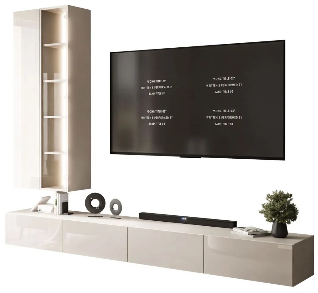 OBÝVACIA STENA DAZIO KAŠMÍR LESK LED 250 cm