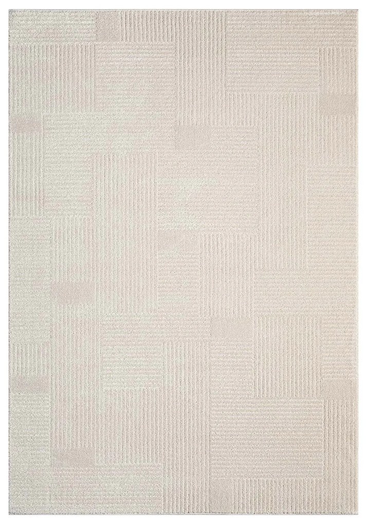 Dekorstudio Moderný koberec do obývačky FLAIR 177 - béžový Rozmer koberca: 80x150cm