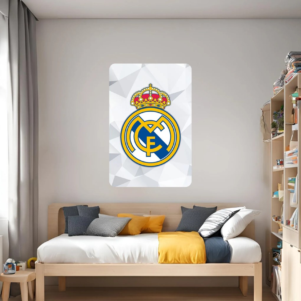 Real Madrid CF - textilná nálepka na stenu
