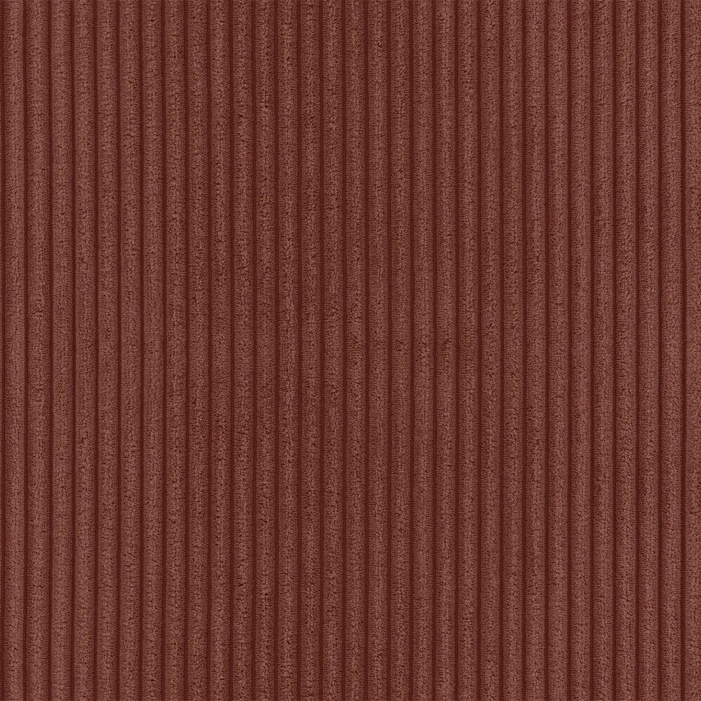 Menčestrová rohová pohovka v terakotovej farbe (ľavý roh/s leňoškou) Merid – Ropez