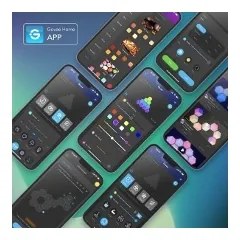 Govee - LED RGB Stmievateľný panel LED/7,2W/230V Wi-Fi