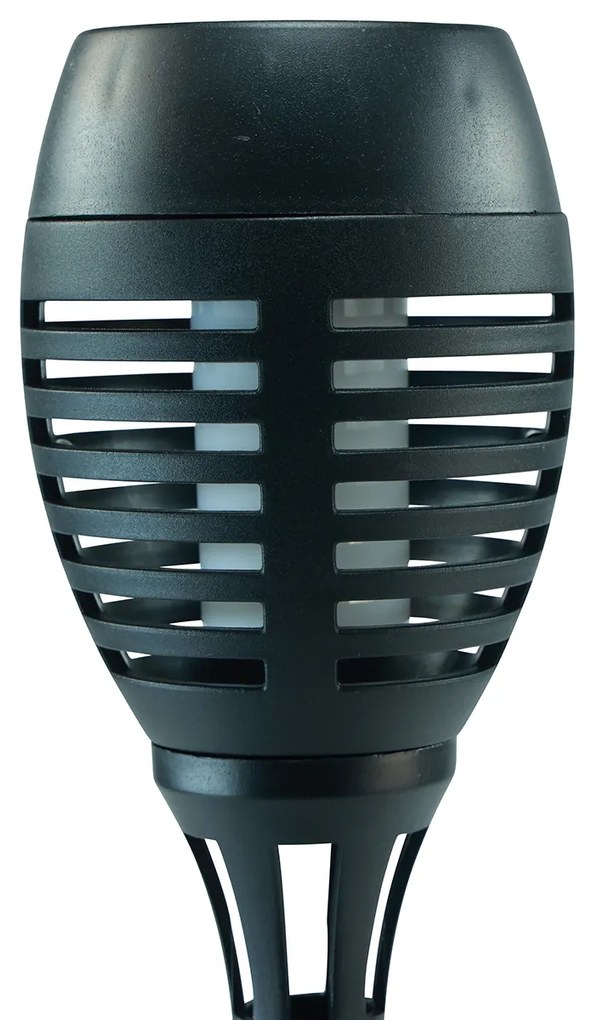 Solárna lampa LUNARA s efektom plameňa 48 cm