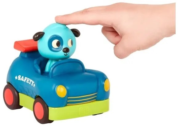 B-Toys - Autíčko na diaľkové ovládanie Psík Woofer 4xAA + 2xAAA