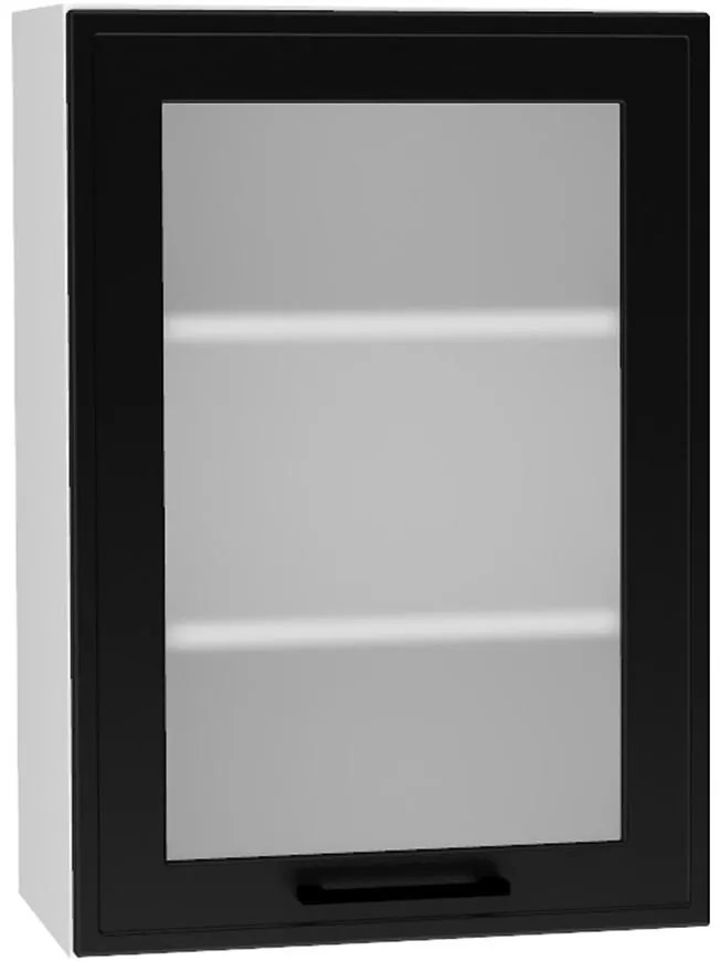 Kuchynská skrinka Emily Ws50 Pl čierny hrášok