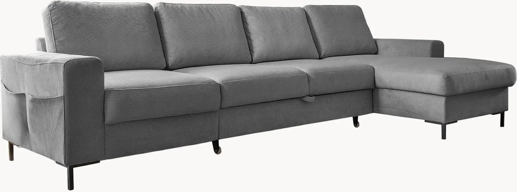 Menčestrová rohová rozkladacia pohovka Lofty Lilly