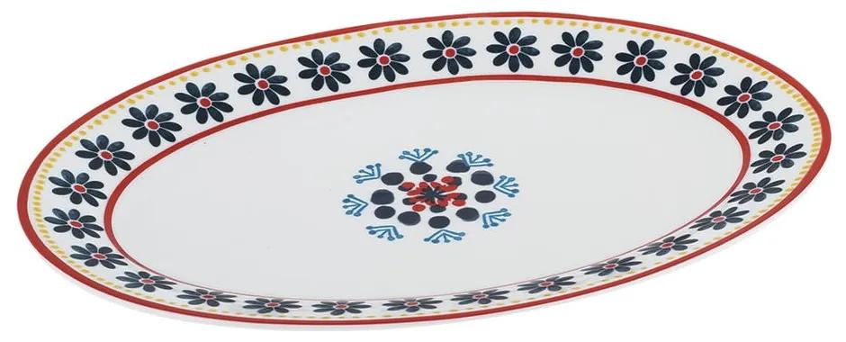 Porcelánový servírovací tanier Villa Altachiara Gardeny, 29,5 x 21 cm