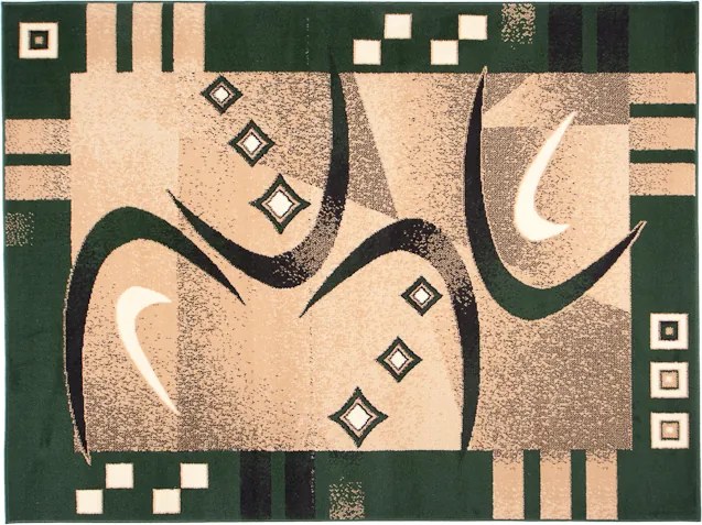 TA Koberec F741B TMAVOBÉŽOVÝ ATLAS PP Rozmer: 140x200 cm