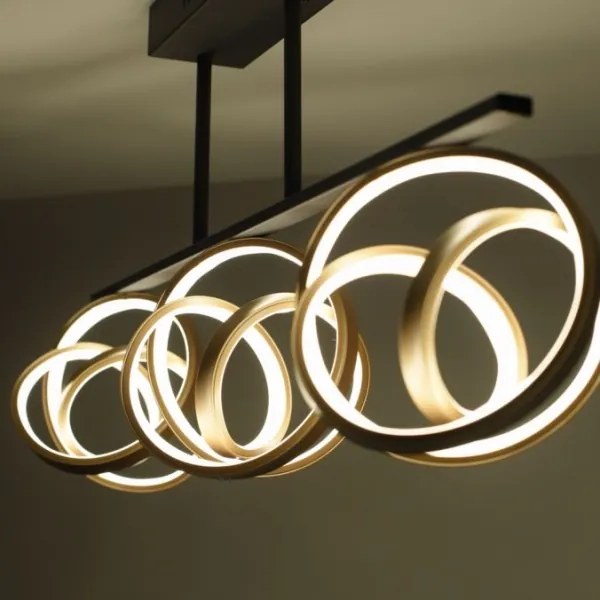 JUST LIGHT. 6245-18 - LED Prisadený luster LOOP 3xLED/11W/230V 2700-5000K + DO