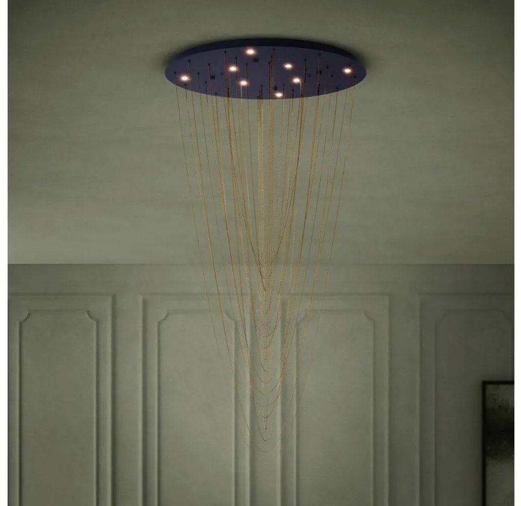 Eglo 390355 - LED Stmievateľné stropné svietidlo TREPUCO 8xLED/4,2W/230V 3000K