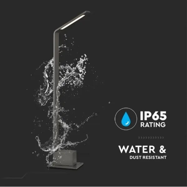 LED Vonkajšia lampa LED/6W/230V IP65 antracit